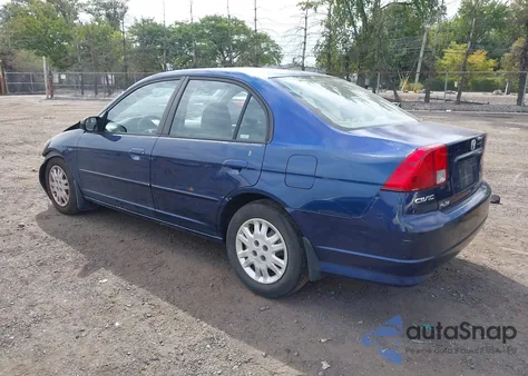 2004 Honda Civic Lx from USA, damaged, VIN 2HGES16534H561840